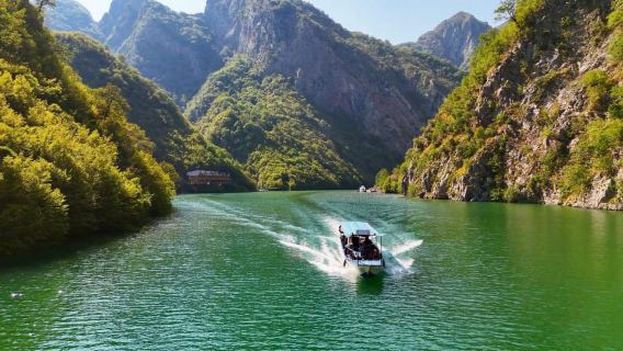 From Koman: Shala River Boat Tour with Free Time