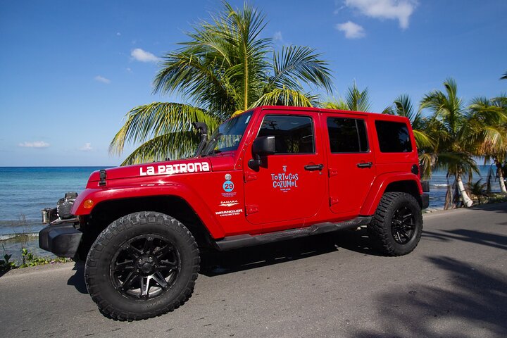 The Original Jeep Tour Revamped by Tortugas Cozumel® (Private)