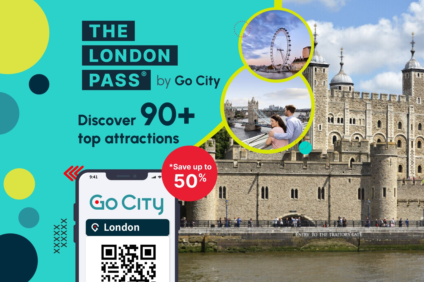 The London Pass® (Including St Paul's Cathedral/Tower of London/Westminster Abbey and 95+ Popular Attractions)