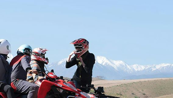 Agafay Desert & Lake: Half-Day Guided Quad Adventure + Transport