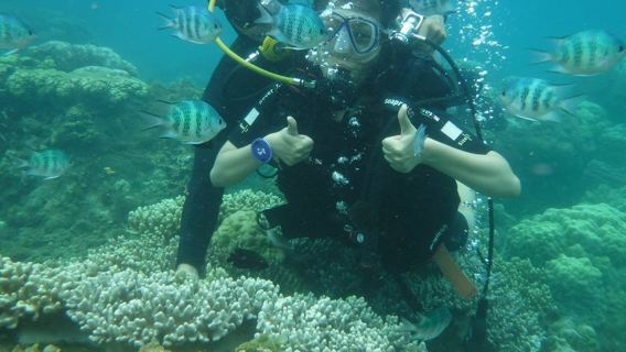 private group tour Nha Trang Snorkeling Day Tour (One Island - Mysterious Island - Bamboo Island)
