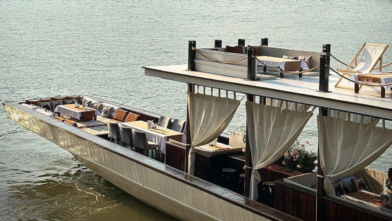 Luang Prabang, Laos: Mekong River Sunset Cruise on River Sun