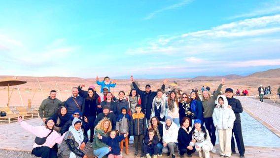 Марракеш: катание на квадроциклах по пустыне Агафай и шоу с ужином