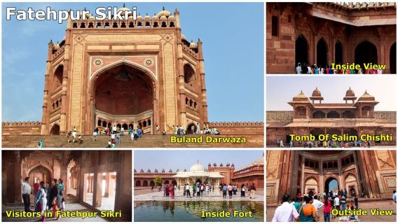 Jaipur to Agra via Chand Baori, Bharatpur and Fatehpur Sikri