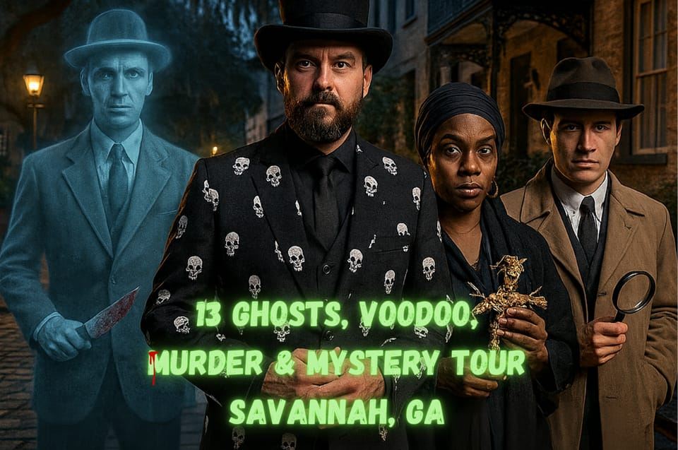 Savannah: Hantu, Rumah Suaka, Voodoo dan Lawatan Berjalan Seram