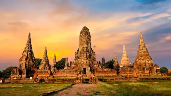 【私人】阿瑜陀耶神殿及日落遊船之旅 – 由經驗豐富的司機陪同