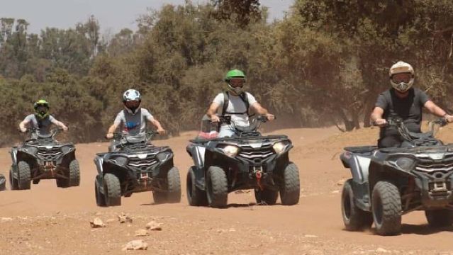 Agadir Quad ATV Adventure Tour with Berber Tea Experience