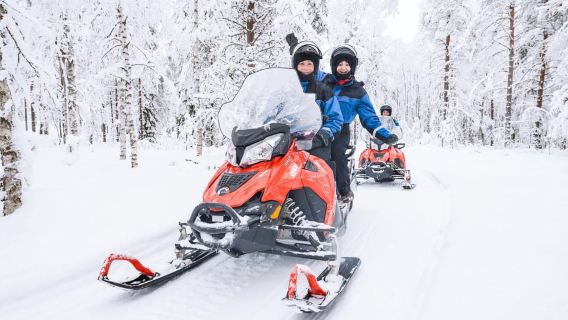 Rovaniemi: Easy Snowmobile Safari