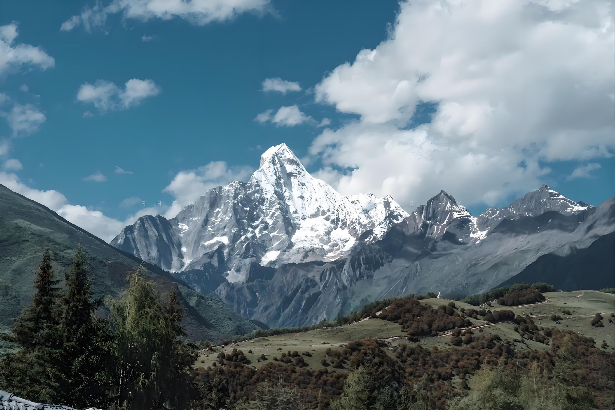 청두 쓰구냔산, 마오빌리앙, 솽차오거우 프라이빗 그룹 1일 투어 웅장한 설산 협곡 풍경
