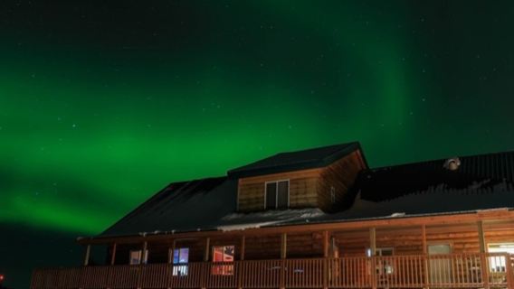 阿拉斯加費爾班克斯曠野木屋追極光一日遊【普通話導遊/包含接送】