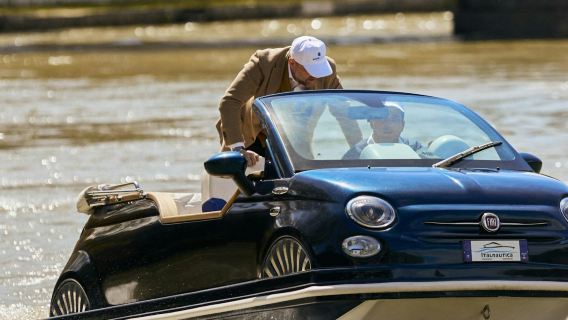 Tiber River Rome: Privé bootoverstap voor 500 personen