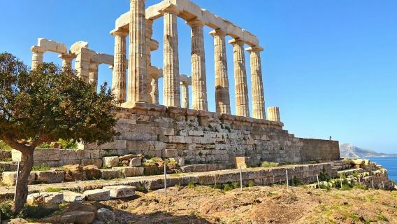 Cabo Sunión y Templo de Poseidón: Excursión de tarde desde Atenas