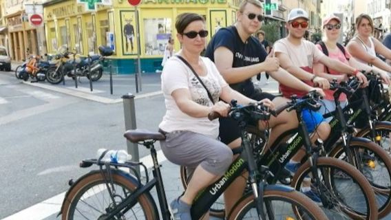 Tour panoramico di Nizza in bici elettrica