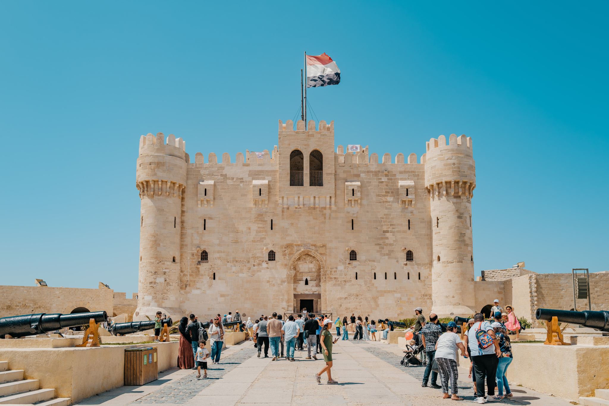 Cairo round-trip Alexandria 1-day tour: Library + Citadel of Qaitbay + Serapeum of Alexandria + Catacombs