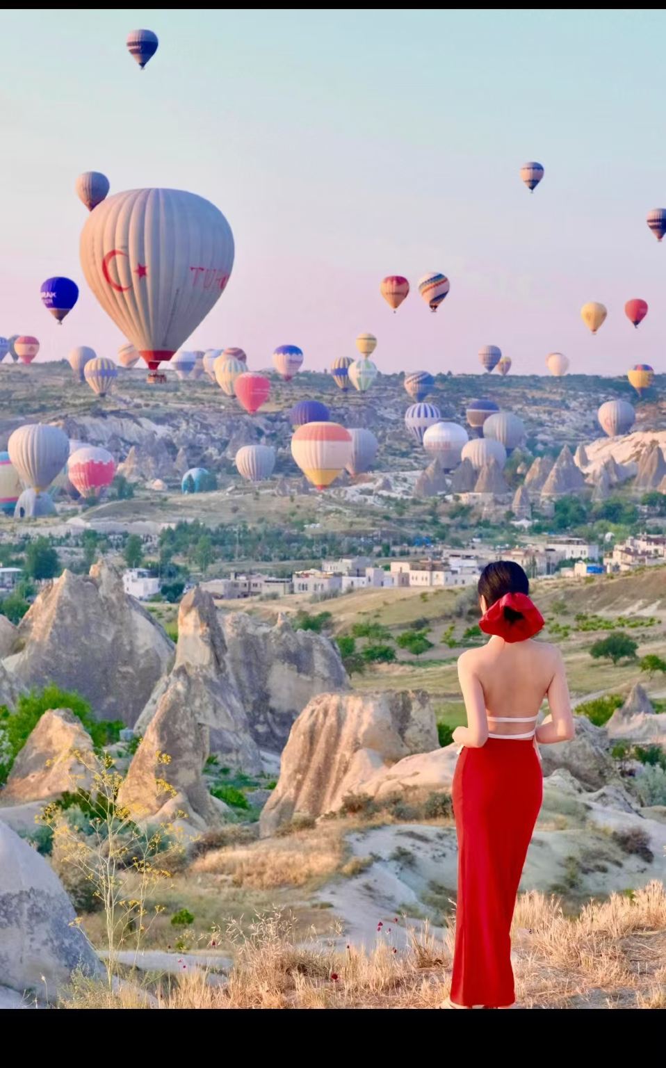 Turki Perjalanan Satu Hari Campuran Jalur Merah dan Hijau di Cappadocia