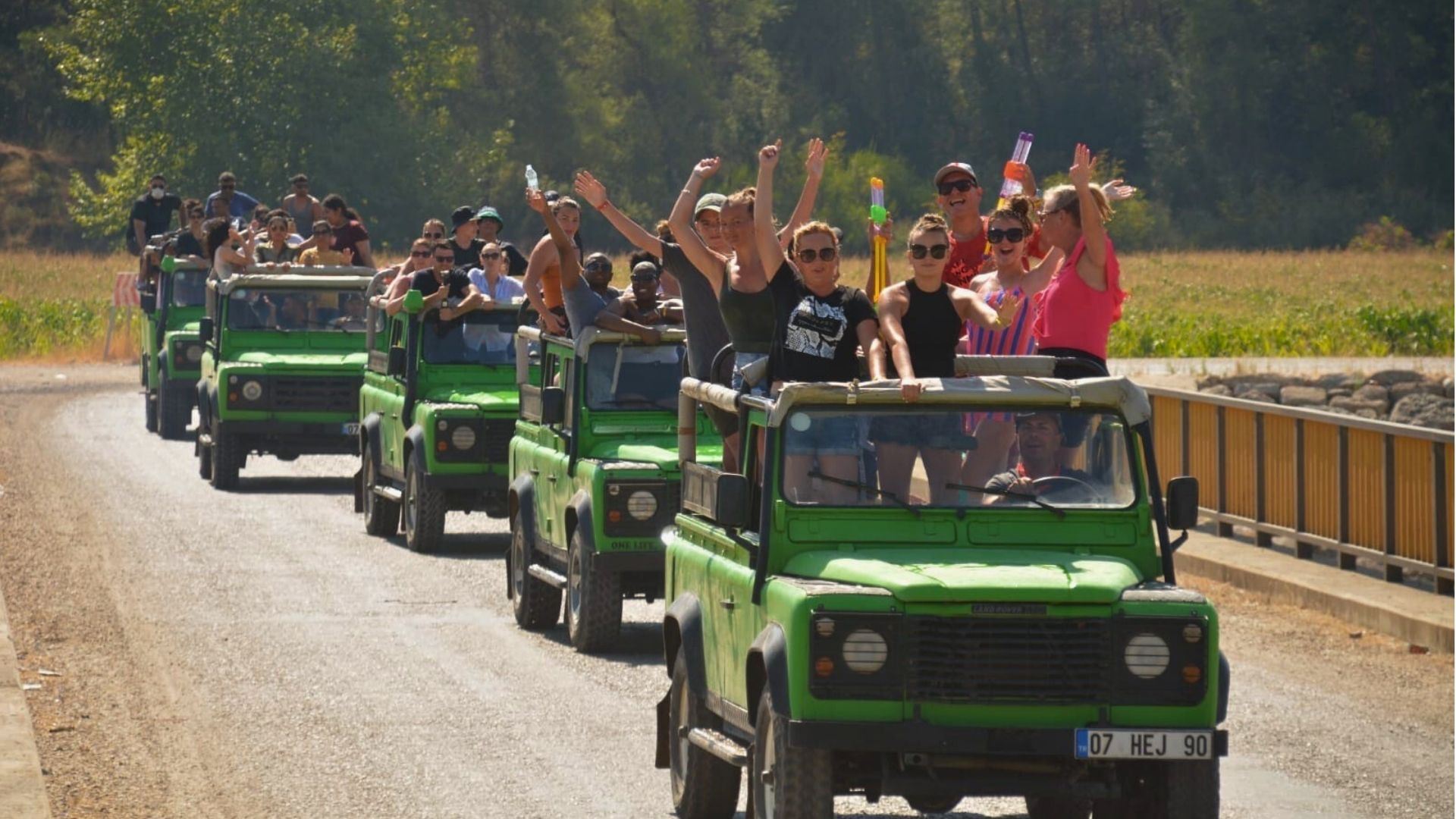 Antalya: Full Day 4x4 Jeep Safari Adventure with Lunch & Transfer
