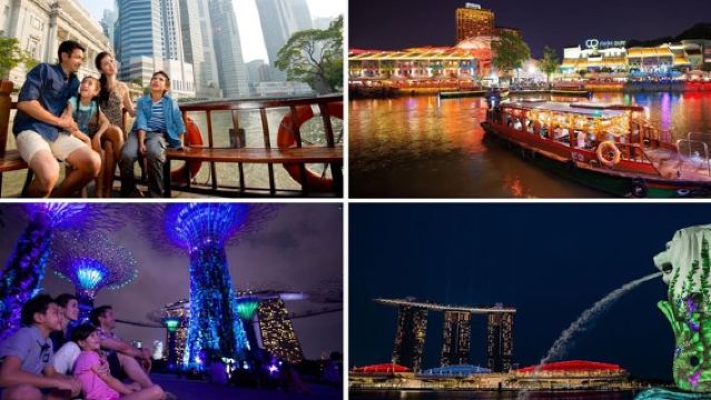 Singapore After Dark: Lichtshow & begeleide riviercruise