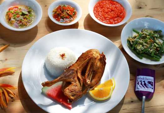Bebek Bengil Crispy Duck - Nusa Dua Bali Dirty Duck|Must-try food in Bali - Classic Signature Peking Duck