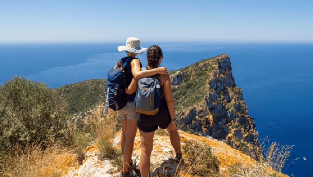 Camino de Santiago hike in San Sebastian