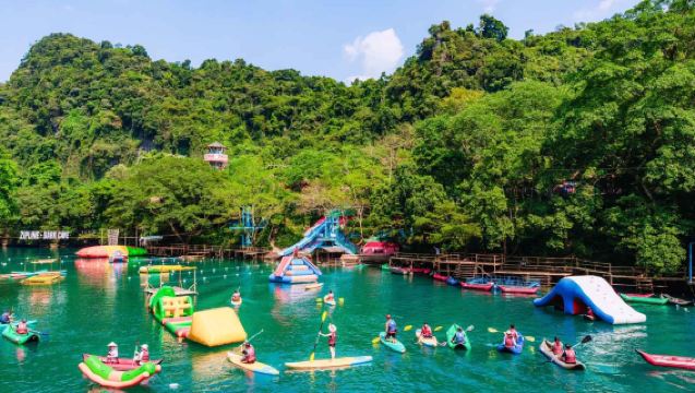 Phong Nha/Dong Hoi: Zipline Dark Cave & Phong-Nha-Höhlen-Tour