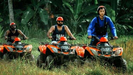 Combo Ubud Bali ATV Quadrijden en Ayung Rivier Raften met Lunch