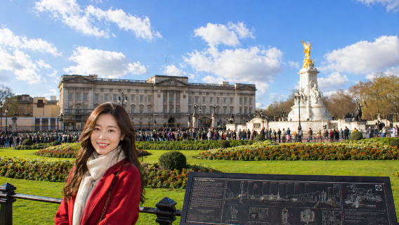 Makan tengah hari percuma · Lawatan sehari di bandar London · Penerangan lebih 35 mercu tanda · Penerangan berpandu dalam bahasa Cina di Muzium British