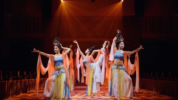 Xi'an - Banchetto del Grande Palazzo Qin - Esperienza Immersiva dello Spettacolo Culinario Culturale - Spettacolo Teatrale con Danze e Musica Tradizionale Cinese Antica - Ristorante di Specialità Gastronomiche - Opzione per Esperienza di Cambio Abiti Han