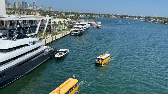 Lawatan Bot Venice of America Naik Turun Sepanjang Hari dengan Teksi Air