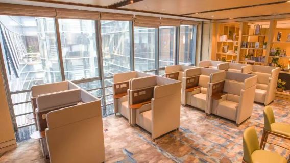 Lounge pass at Qingdao Jiaodong International Airport VIP lounge/TAO airport VIP lounge (rest/dining/shower)