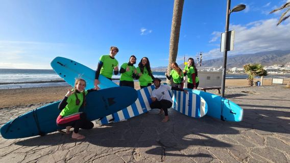 Surf Lesson in Playa de las Américas, Tenerife | Small Group