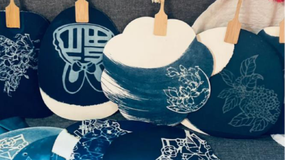 廣東廣州非遺研學工坊/非遺手工體驗/家庭DIY製作體驗【中秋宮燈/竹編團扇/掐絲琺琅工藝畫/剪紙】