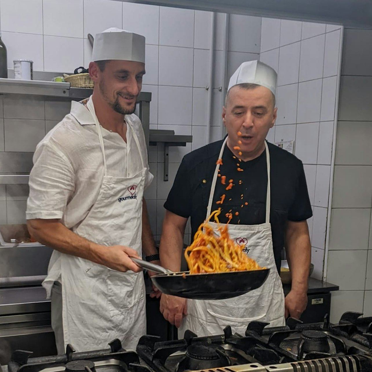 Rome: Pasta Amatriciana & Cacio e Pepe Cooking Class