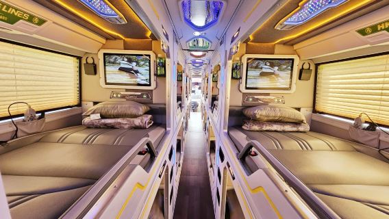 Sapa - Hue/Da Nang: One-way/ Round-trip Sleeper bus by HK Open Tour