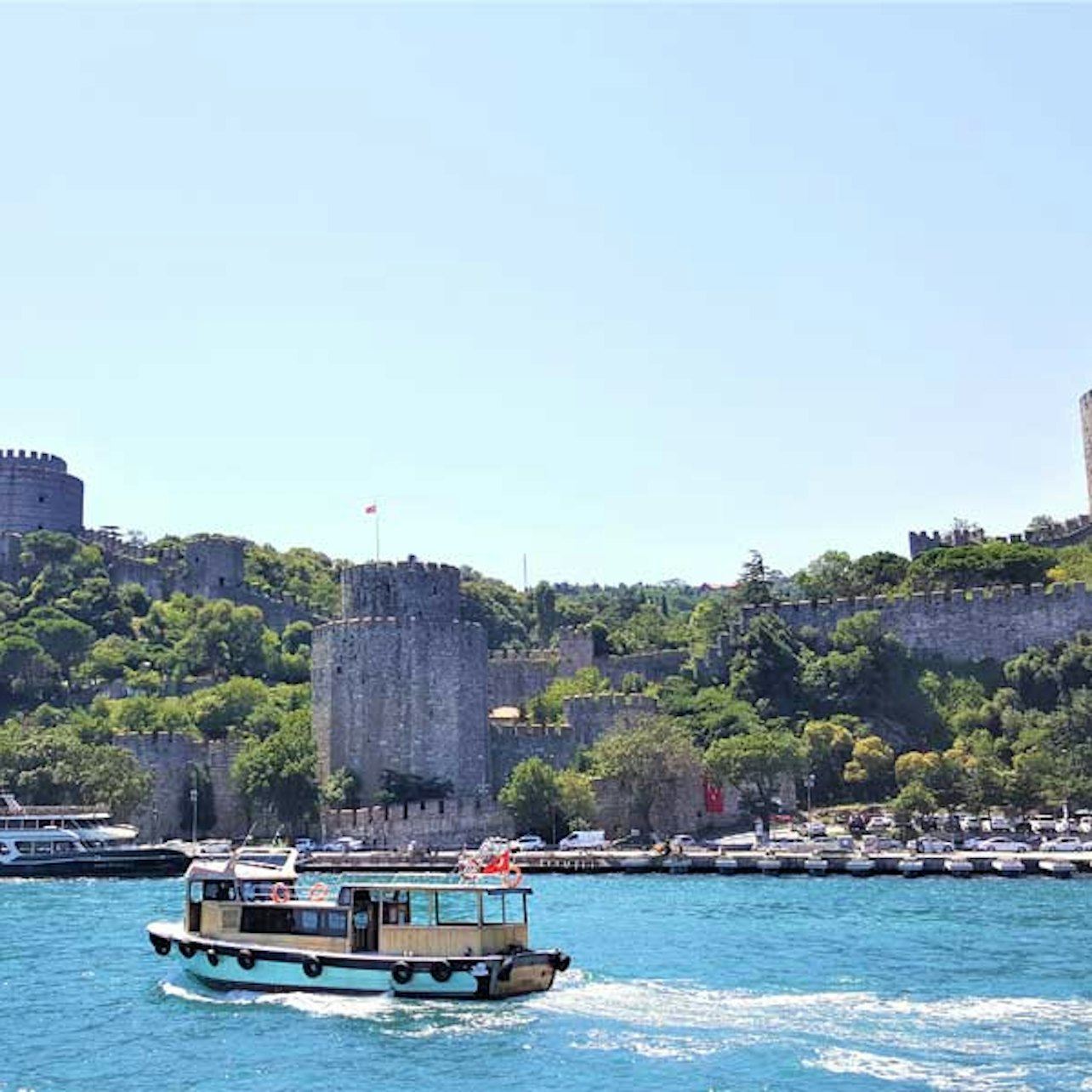Istanbul: Bosphorus & Black Sea Sightseeing Cruise, Guided Tour + Transport