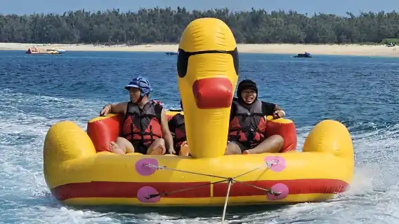 澎湖2025花火節｜吉貝一日遊｜水上活動＆來回船票＆島上機車(含免駕照電動車)＆目斗嶼/潮間帶抱礅體驗｜赤崁碼頭出發