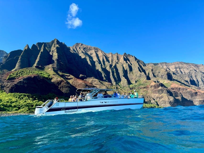 Kauai: Recorrido en catamarán de lujo por la costa de Na Pali