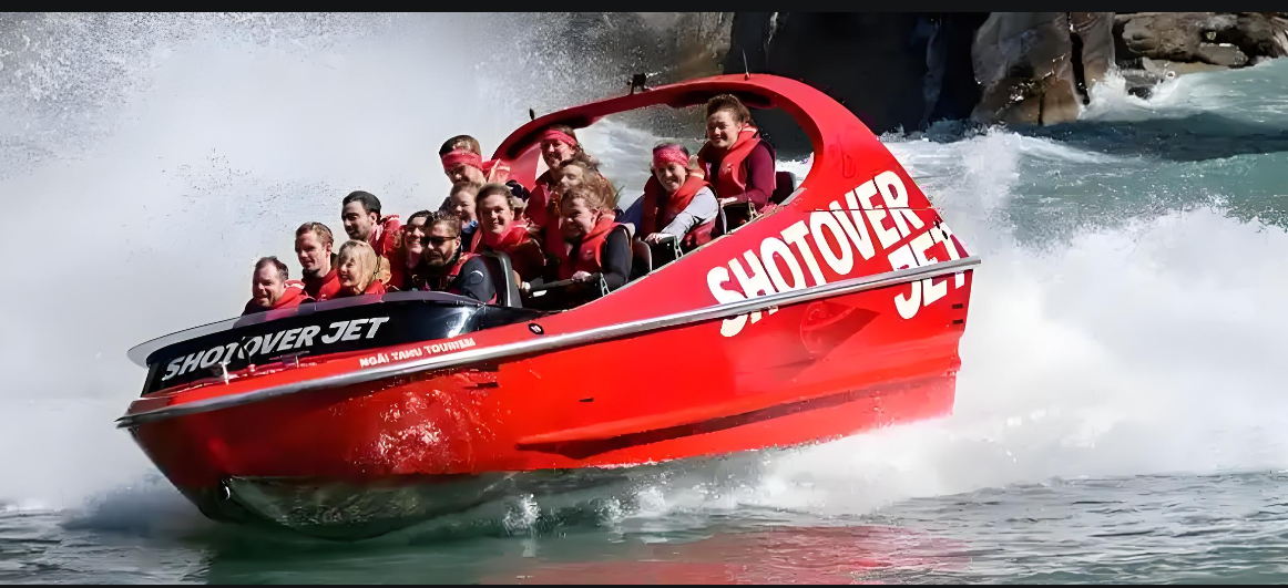 Queenstown Shotover Jet Speedboating Experience (Including Round-Trip Shuttle)