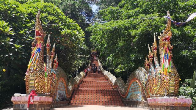 Chiang Mai 1-day tour: Doi Suthep + Wat Phra That Doi Suthep + Chiang Mai University + Wat Phra Sing + shooting experience + Tha Phae Gate