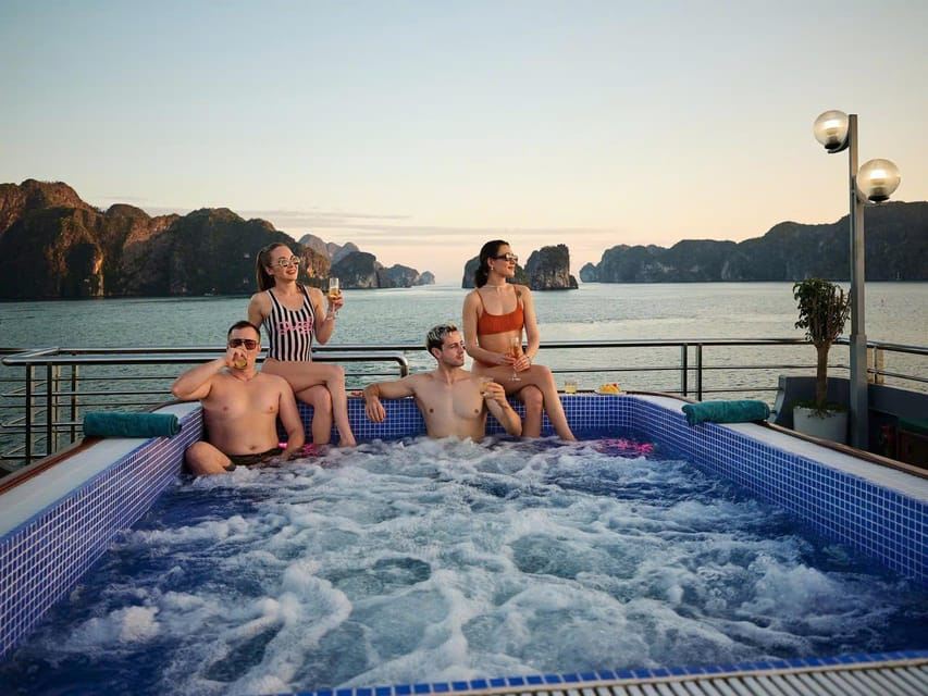 From Hanoi: Ha Long Bay Day Tour| Kayak & Titop & Jacuzzi