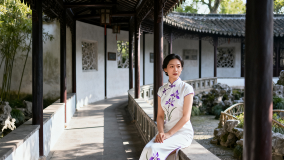 揚州個園旅拍【跟拍攝影親子照情侶閨蜜兒童跟拍家庭旅拍】