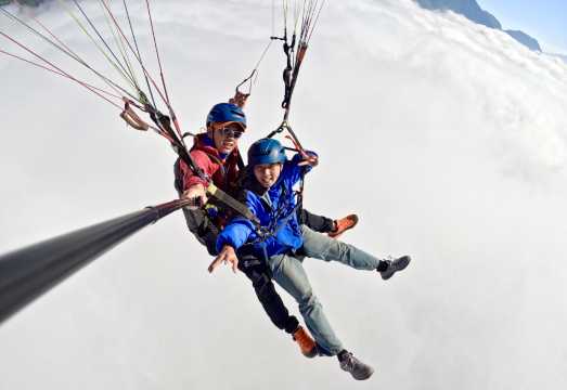 SapaParagliding/ParamotorFlight Experience [Highest Adventure with Round-trip Transfer and GoPro]