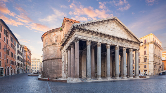 Pantheon + Colosseum + Borghese Gallery and Museum day tour