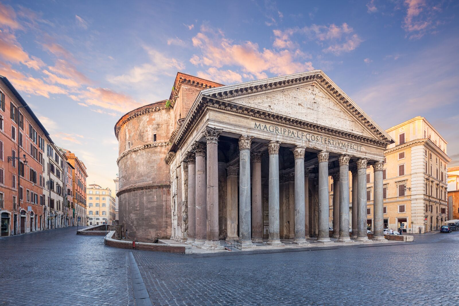 Pantheon + Colosseum + Borghese Gallery and Museum day tour