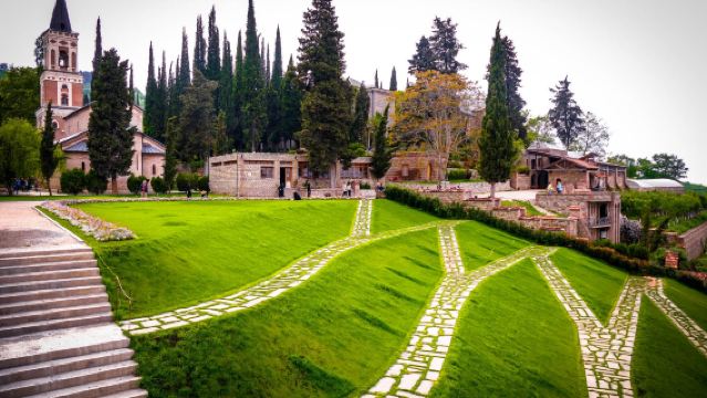 Sighnaghi Wall + Monastery of St. Nino at Bodbe private charter day tour