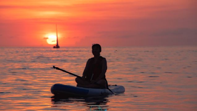 澎湖列島皮艇2-4小時【澎湖SUP｜小門嶼SUP・獨木舟晨光・夕陽環島體驗】