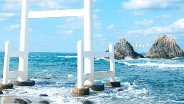 Tour di un giorno a Fukuoka, Kyushu | Cascata Shiraito + Caffè forestale di Meotoiwa a Sakurai Futamigaura