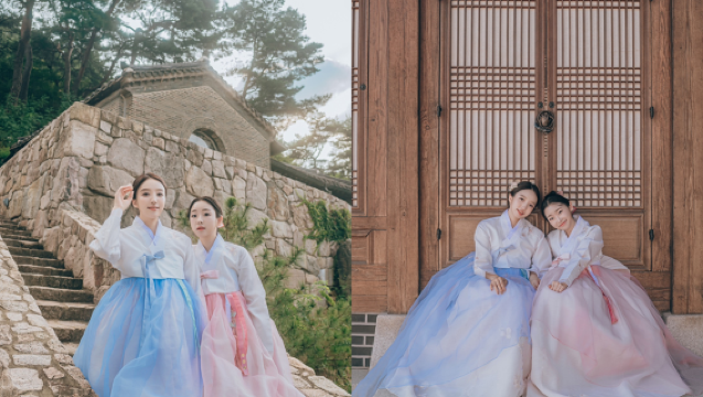 Развлечения с макияжем в стиле K-beauty в Beauty Palace: ханбок и макияж айдола.