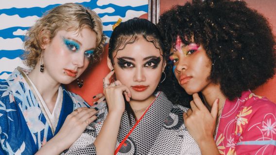 [NINJA Harajuku] Kimono styling · creative hair and makeup & photography experience