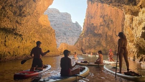 Explore Malta's Blue Grotto by SUP