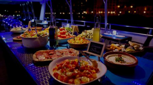 Dubai Lotus Mega Yacht Dinner Cruise Transport Passes 6